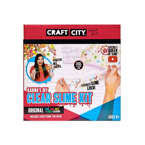 Craft City Karina Garcia DIY Clear Slime Kit 